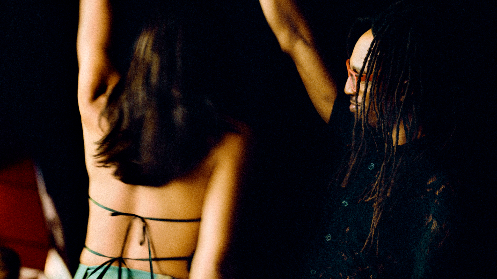 Couple dancing together